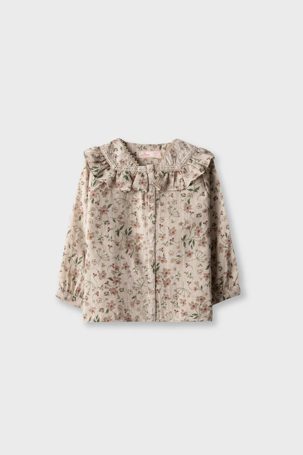 Botanical Frill Lace Top